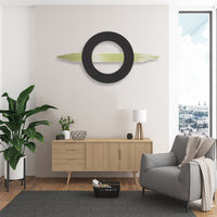 Black and Gold Modern Geometric Decor