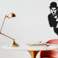 Metal Charlie Chaplin Wall Art
