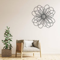 Metal Daisy Wall Art