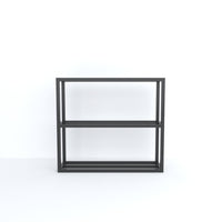 Three Tier Slipper Rack with White Metal Frame for Entryway Storage