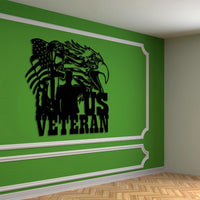 US Veteran Independence Day Gift Metal Wall Art