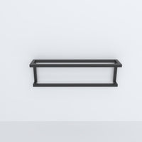 Minimalist Wall Mounted Slipper Rack for Small Space Organization