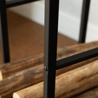 Modern Metal Log Holder