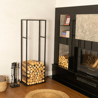 Firewood Rack with Bottom Plate