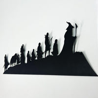Lord of The Rings Metal Wall Art