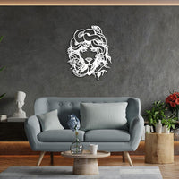 Medusa Metal Wall Art