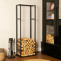 Firewood Rack with Bottom Plate