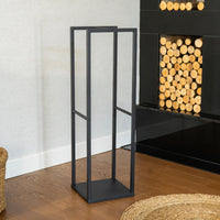 Modern Metal Log Holder