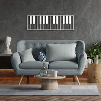 Piano is Life, Music Metal Line Art