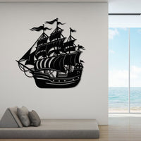 Ship Metal Wall Art