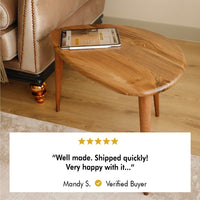 3-Piece Walnut Nesting Table Set