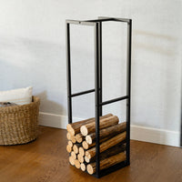 Modern Metal Log Holder