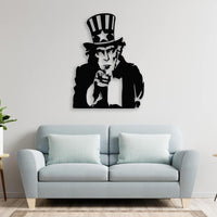 Uncle Sam Metal Wall Art