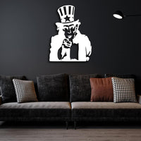 Uncle Sam Metal Wall Art