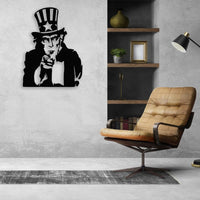 Uncle Sam Metal Wall Art