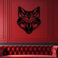 Fox Metal Wall Decor