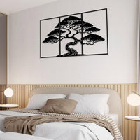3 Pieces Bonsai Tree Wall Art