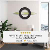 Black and Gold Modern Geometric Decor