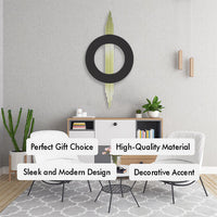 Black and Gold Modern Geometric Decor