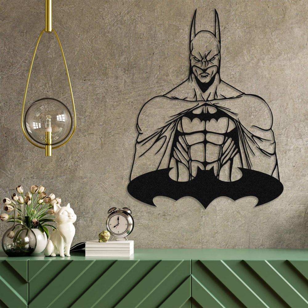 Metal Batman Decor