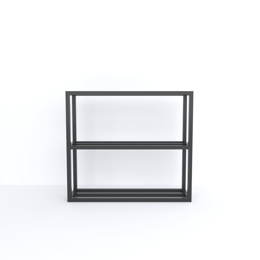 Three Tier Slipper Rack with White Metal Frame for Entryway Storage