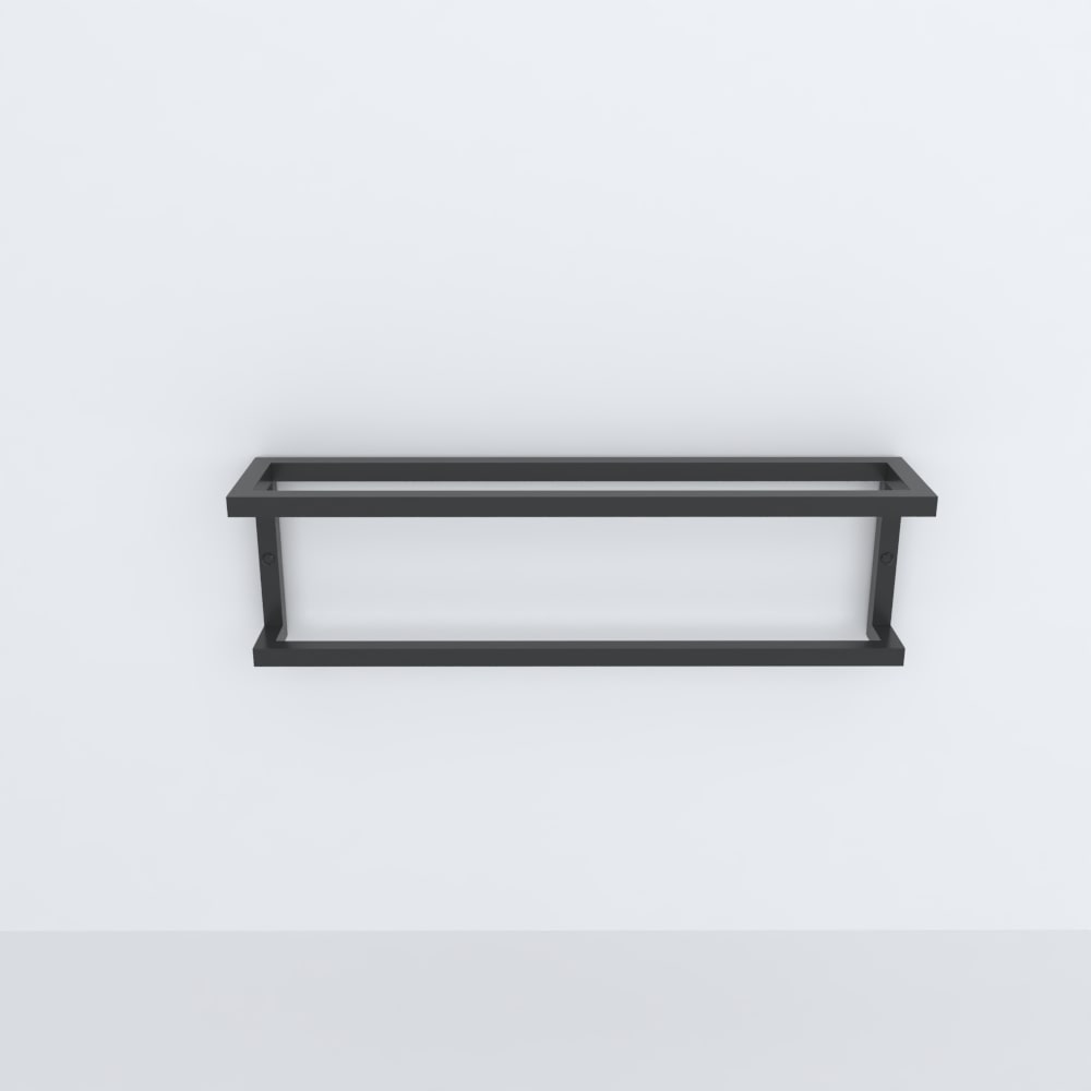 Minimalist Wall Mounted Slipper Rack for Small Space Organization