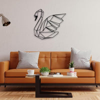 Black Swan Metal Wall Art