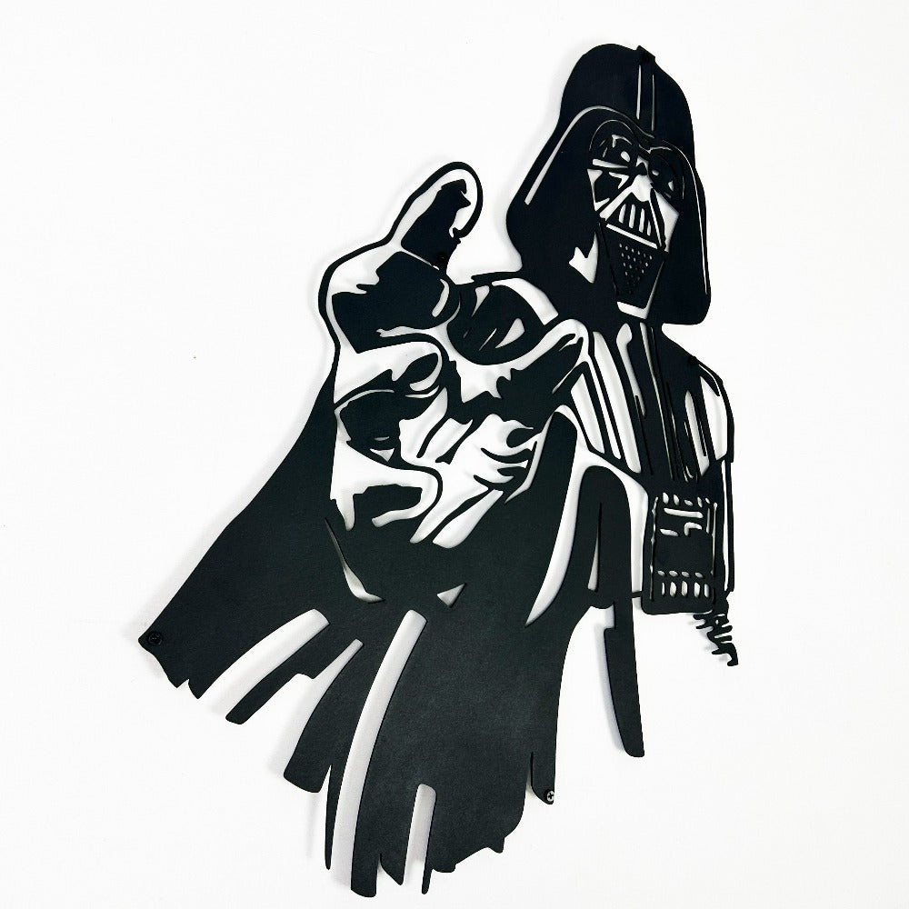 Darth Wader Metal Wall Art