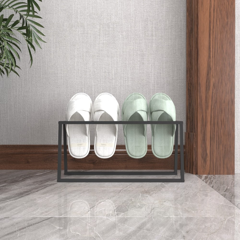 Angled Slipper Holder for Efficient Space Saving