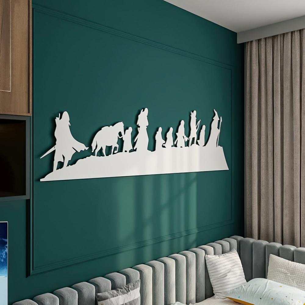 Lord of The Rings Metal Wall Art