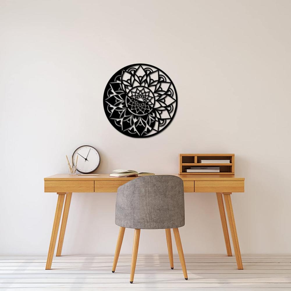 Mandala Yin Yang Wall Art