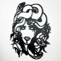 Medusa Metal Wall Art