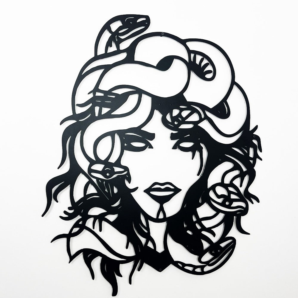Medusa Metal Wall Art