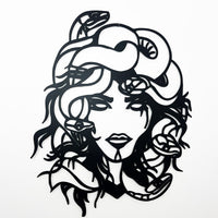 Medusa Metal Wall Art