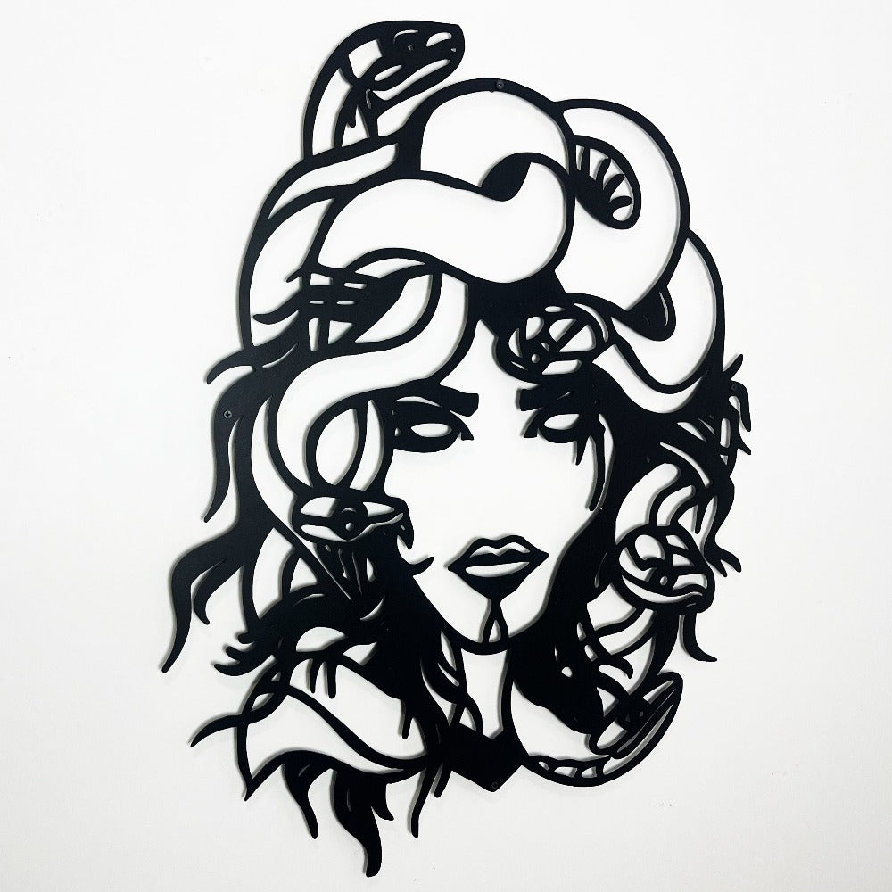 Medusa Metal Wall Art