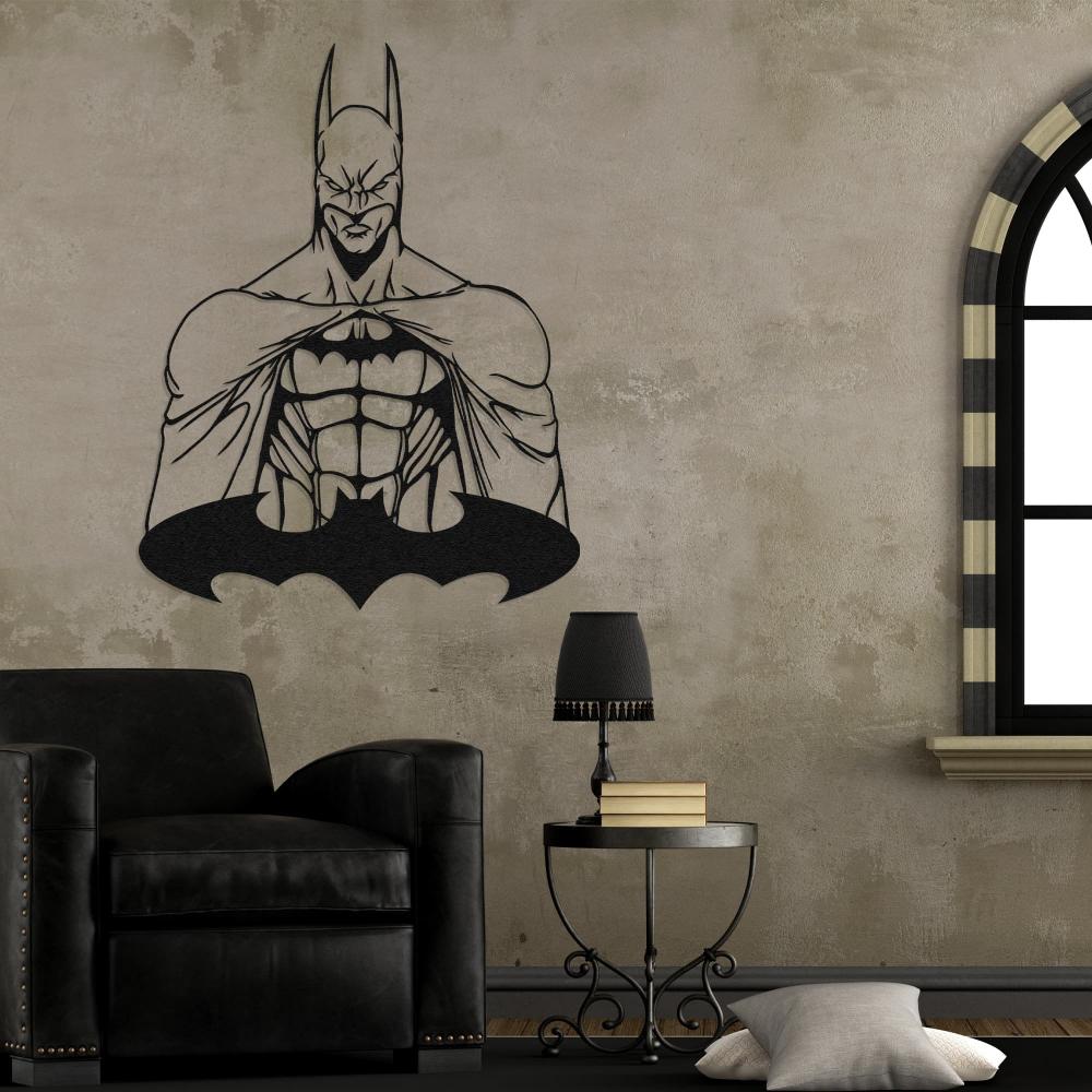 Metal Batman Decor
