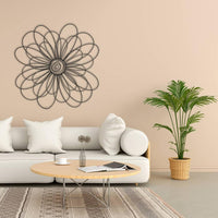 Metal Daisy Wall Art