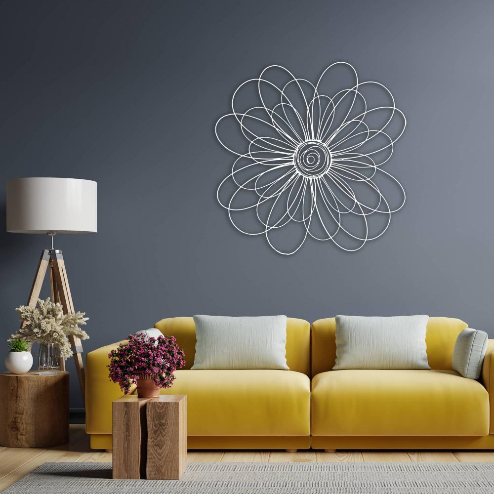Metal Daisy Wall Art