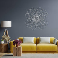 Metal Daisy Wall Art