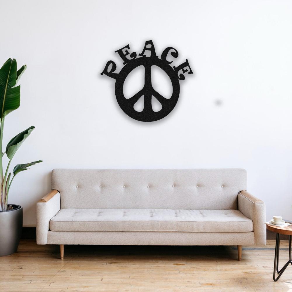 Peace Maker Metal Wall Art