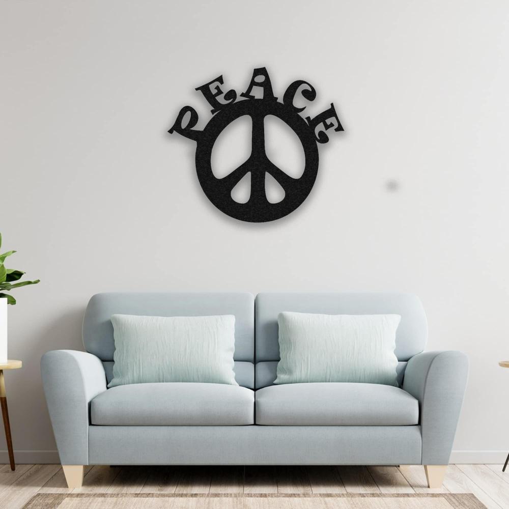 Peace Maker Metal Wall Art