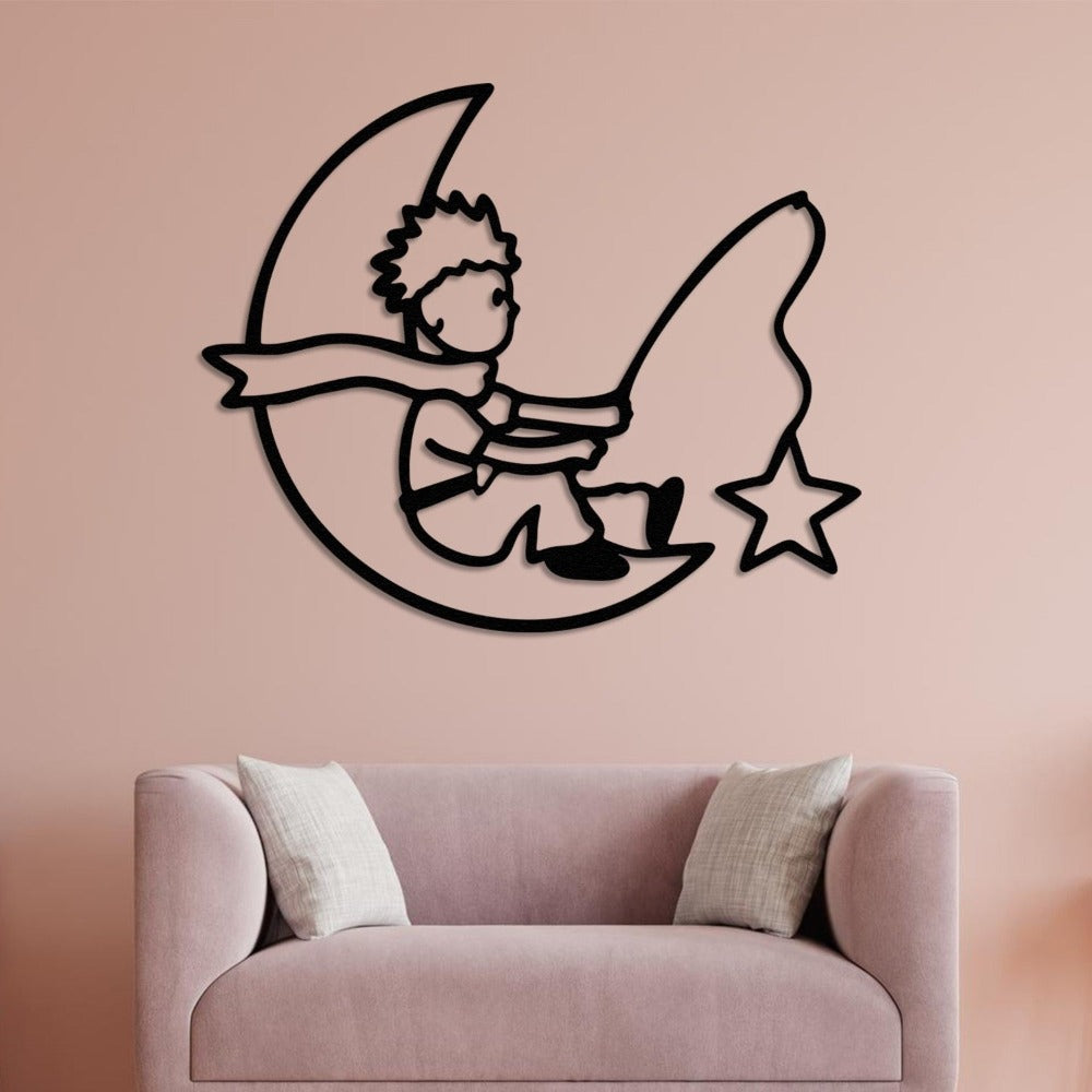 Prince Moon Wall Art