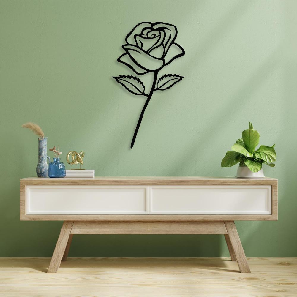 ROSE Metal Wall Art