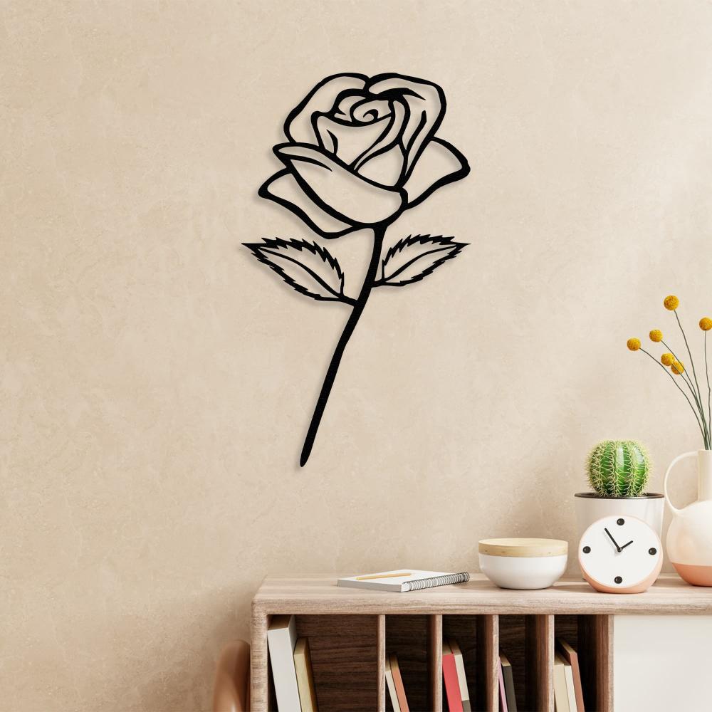 ROSE Metal Wall Art