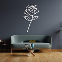 ROSE Metal Wall Art