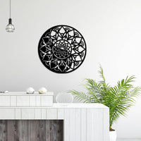 Mandala Yin Yang Wall Art