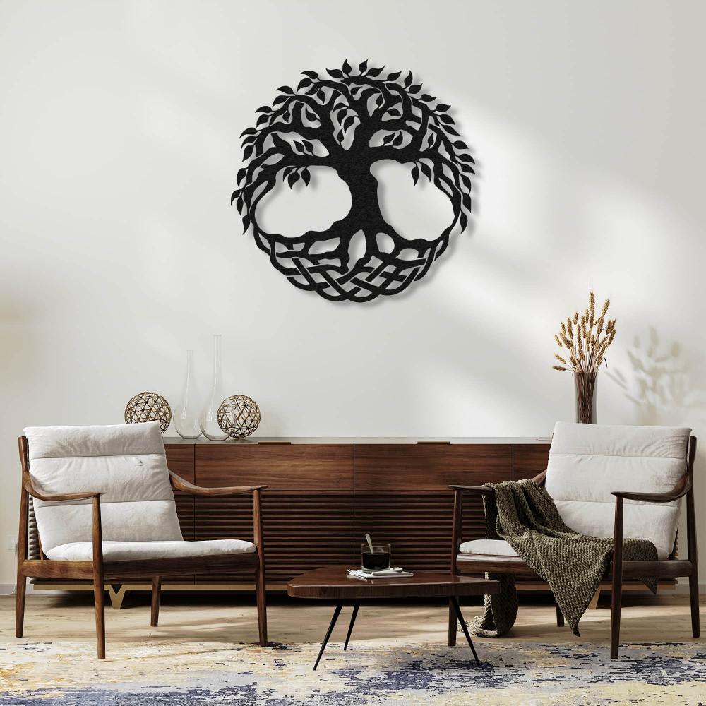 Painted Metal Life Tree