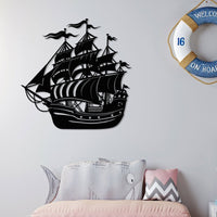 Ship Metal Wall Art