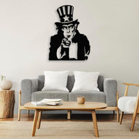Uncle Sam Metal Wall Art