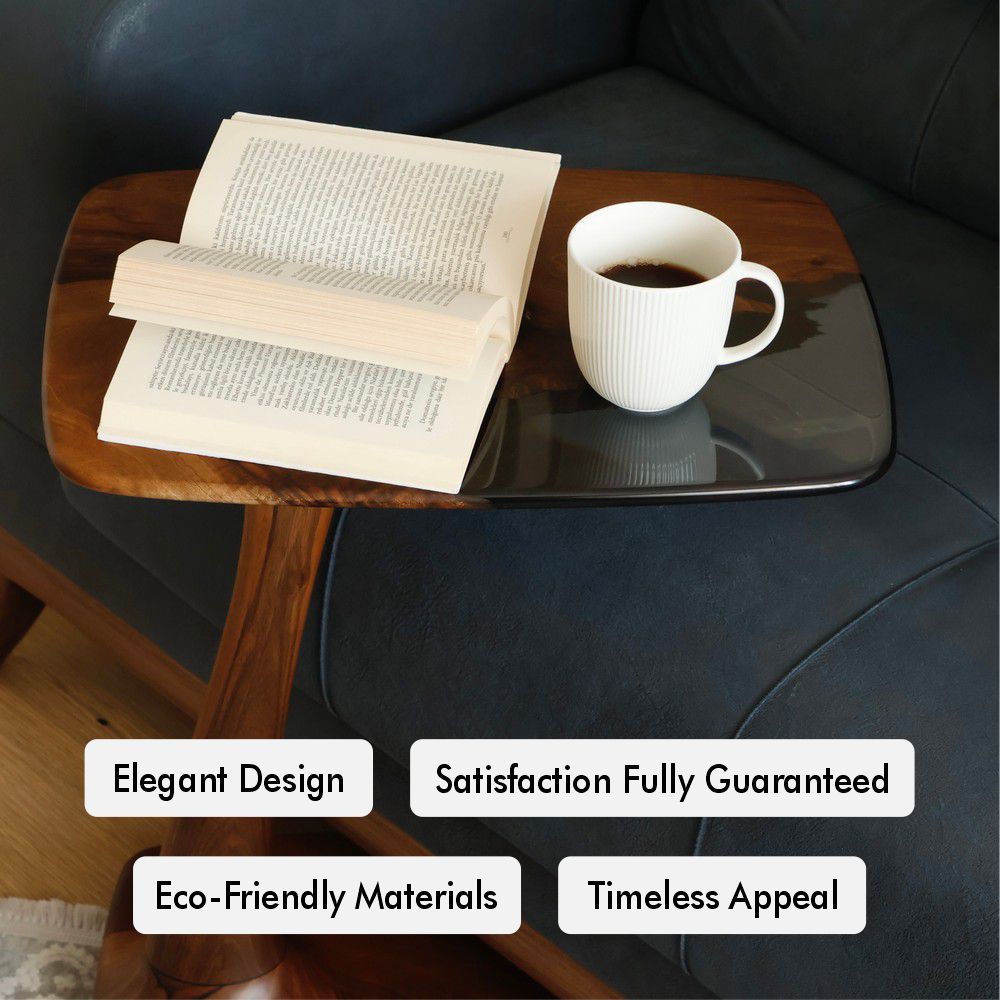 C-Shaped Coffee Table